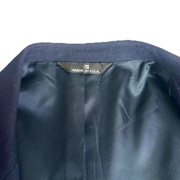 Polo University Club By Ralph Lauren Men’s Virgin Wool Blazer Size 42 Navy Blue - Picture 12 of 15